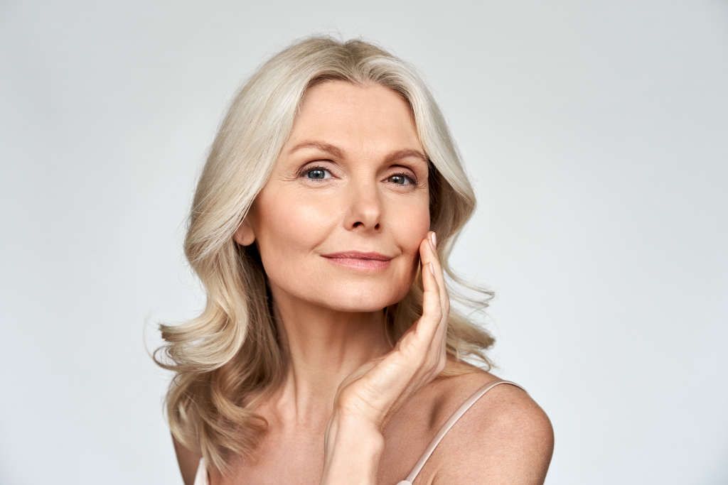 tampa BioIdentical Hormone Replacement Therapy model with blonde hair