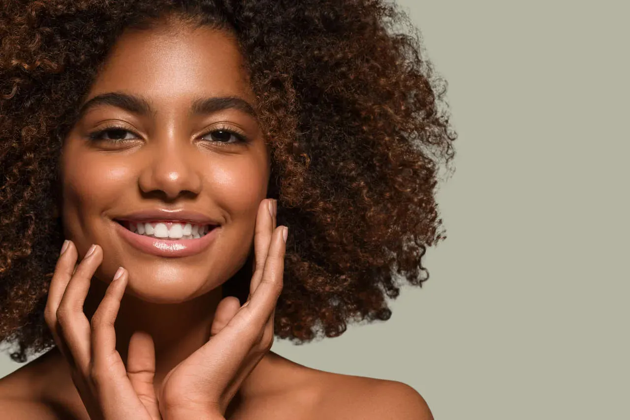 tampa laser skin resurfacing model with dark hair